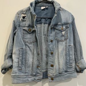 BP distressed denim jacket